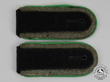 Waffen-SS Mountain Troops Unterscharführer Shoulder Boards Reverse