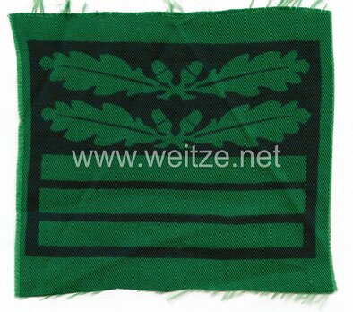 Waffen-SS Standartenführer Sleeve Rank Insignia Reverse