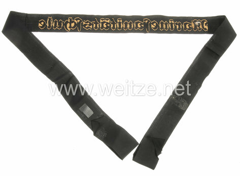 Kriegsmarine Sanitätsschule Cap Tally Ribbon Reverse