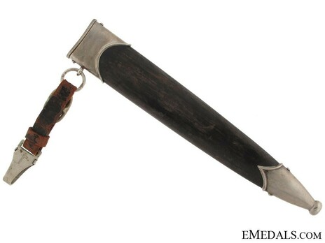 Allgemeine SS M33 Personalised Service Dagger (by Klittermann & Moog; numbered & named) Scabbard