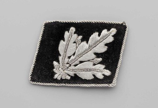 Allgemeine SS Post-1942 Brigadeführer Collar Tabs Obverse