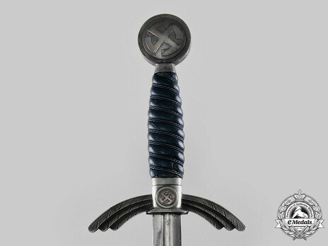 Luftwaffe Officer's Sword Hilt Reverse