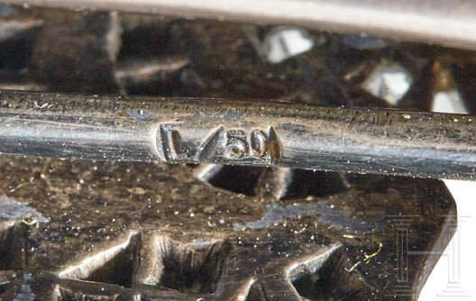 Oak Leaves with Swords and Diamonds to the Knight’s Cross of the Iron Cross (by Godet) Maker Mark