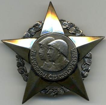 Czeckoslovak Military Order for Liberty, I Class Star