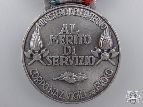 Silver Medal (Kingdom issue) Reverse