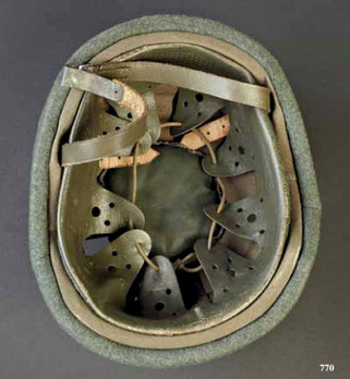 German Army Experimental Panzer Beret Interior