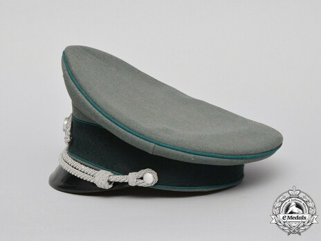 German Army Administrative Officer's Visor Cap Left Side