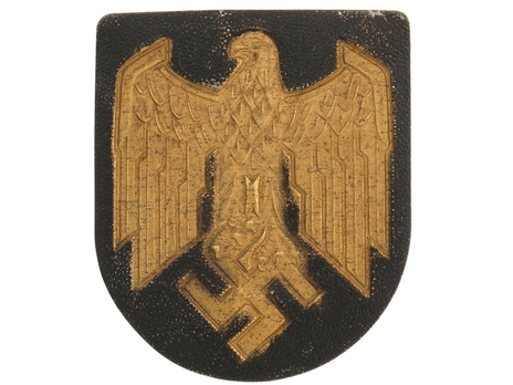 Kriegsmarine Wehrmacht Eagle Shield Decal Obverse