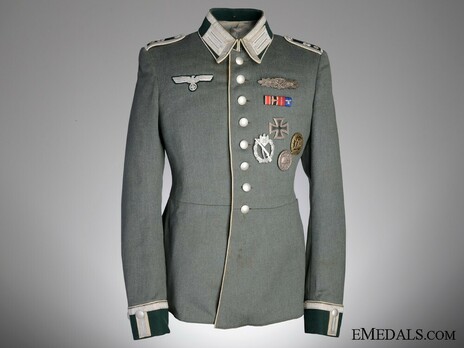 German Army Infantry NCO's Dress Tunic Obverse