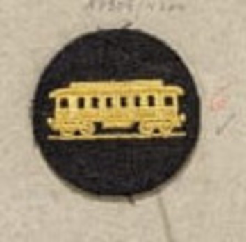 Reichsbahn Wagon Trade Insignia Obverse