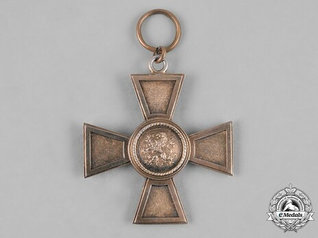 Order of the Zähringer Lion, Merit Cross (in bronze gilt) Obverse