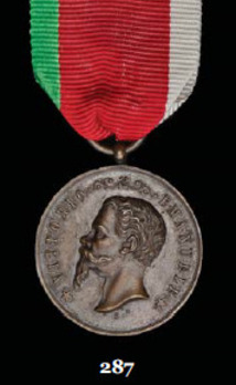 Medal for the Liberation of Sicily, in Bronze (stamped "BARONE F.")