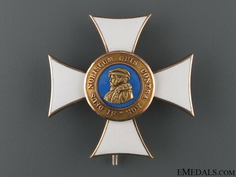 Order of Philip the Magnanimous, Type II, Honour Cross (in gold) Obverse 