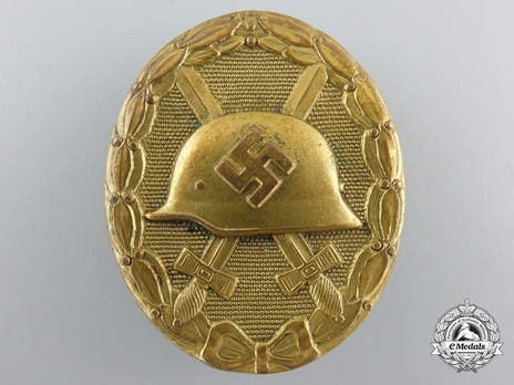 Wound Badge, in Gold Obverse