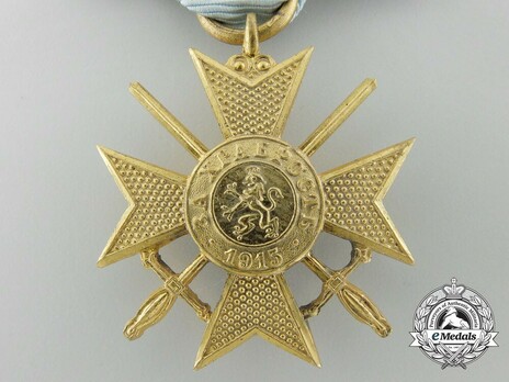 Military Order for Bravery, II Class Soldier's Cross (1915) Obverse
