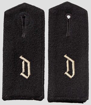 SS-Standarte "Deutschland" 2nd pattern Shoulder Boards Obverse