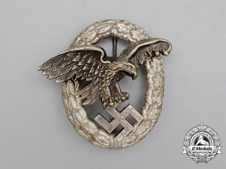 Observer Badge, by P. Meybauer (in tombac) Obverse