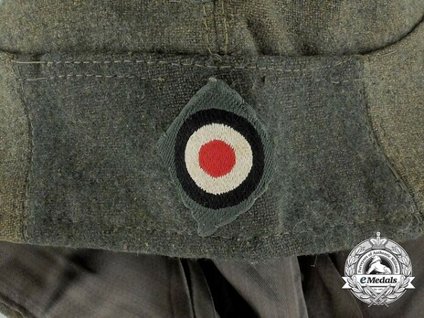 German Army NCO/EM's Field Cap M42 Cockade Detail