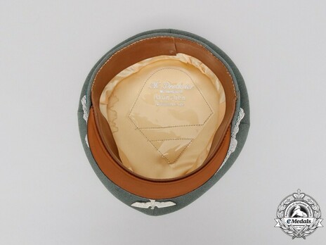 German Army Administrative Officer's Visor Cap Interior