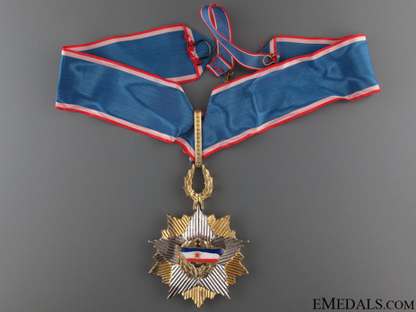 Order of the Yugoslav Flag, III Class Obverse