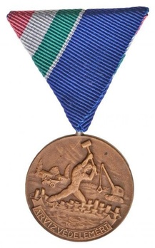 Flood Protection Medal (1965) Obverse