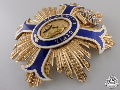 Grand Cross Breast Star (Gold) Obverse