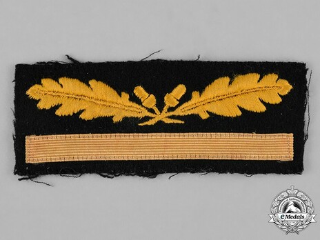 Waffen-SS Brigadeführer Sleeve Rank Insignia Obverse