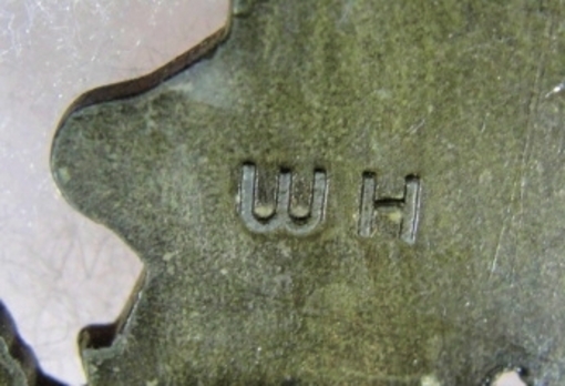 Luftwaffe Flak Badge, by W. Hobacher Detail