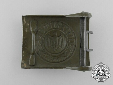 Afrikakorps Heer NCO/EM Belt Buckle Reverse