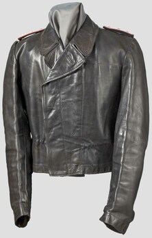 Waffen-SS Leather Panzer Jacket Obverse