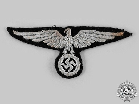 Waffen-SS 1st pattern NCO/EM's Sleeve Eagle Obverse