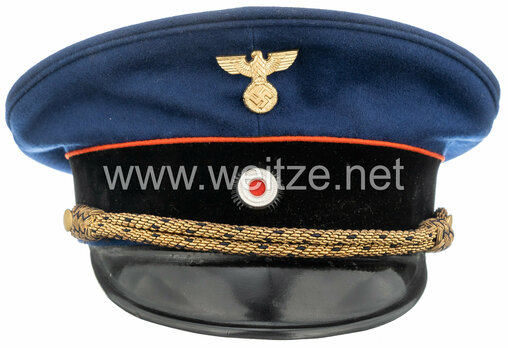 Reichsbahn 1935 Pattern Pay Group 1-7 Visor Cap Front