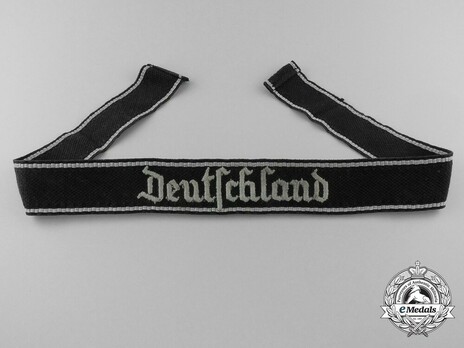 SS Deutschland NCO/EM Cuff Title Obverse