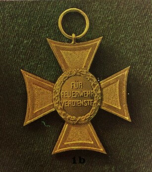 Fire Fighters' Merit Cross Reverse