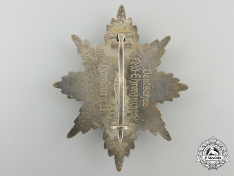 German Field Honour Badge (in bronze) Reverse