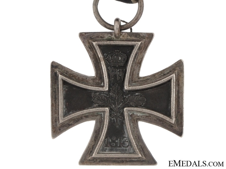 Iron Cross 1813, II Class (wide frame version) Reverse