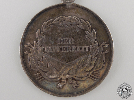  Type III, Silver Medal Reverse