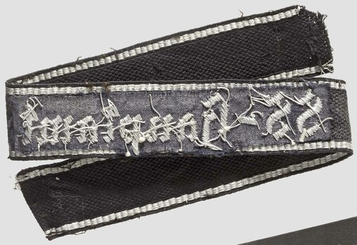 SS-Hauptamt Cuff Title Reverse