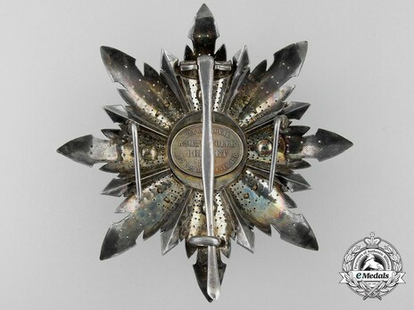 Grand Officer Breast Star Reverse