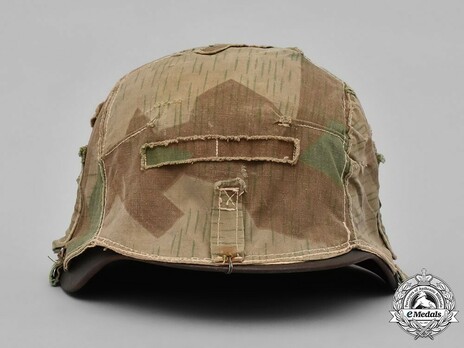 German Army Steel Helmet M40 (Camouflage Cover version) Front