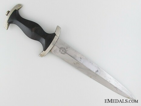 Allgemeine SS M33 Personalised Service Dagger (by Gottlieb Hammesfahr; numbered & named) Reverse