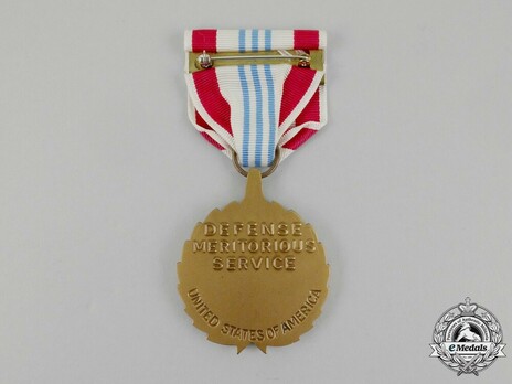 Defense Meritorious Service Medal, Reverse