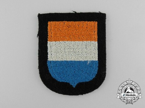 Waffen-SS Dutch Volunteer Arm Shield (2nd pattern) Obverse