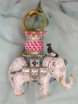 Order of the Elephant, Badge (Christian IX)