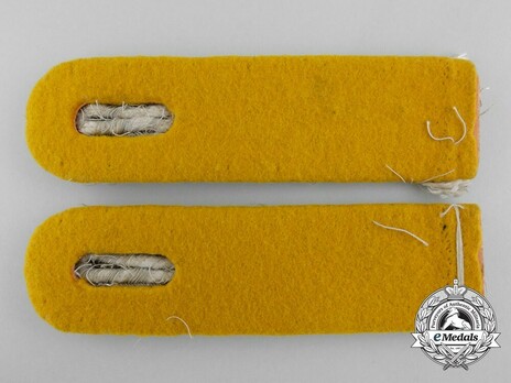 German Army Cavalry Leutnant Shoulder Boards Reverse