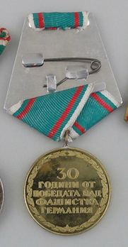 Medal for the 30th Anniversary of the Victory Over Germany Reverse