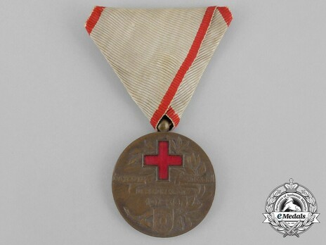 Red Cross Medal, in Bronze Obverse