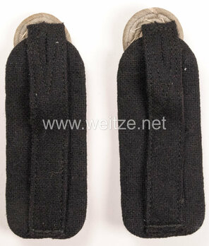 Waffen-SS Armoured/Anti-Tank Sturmbannführer Shoulder Boards Reverse