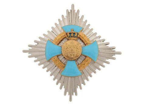 Order of Faithful Service, Grand Officer's Breast Star Obverse