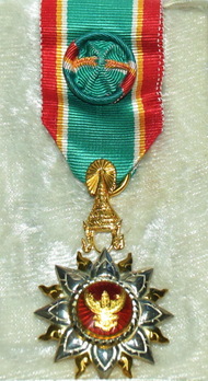 Order of the Direkgunabhorn, Companion, IV Class (in Gold)
